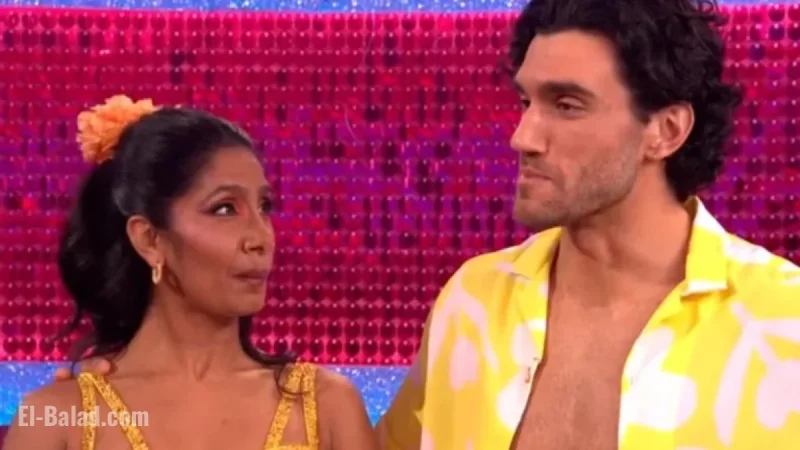 Julian Caillon Tears Up in Strictly Semi-Final Performance