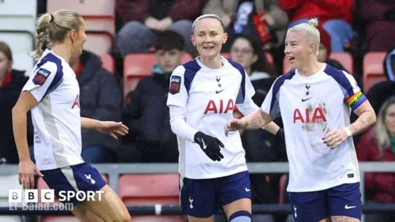 Man Utd Stages Comeback in 3-3 WSL Thriller Against Tottenham