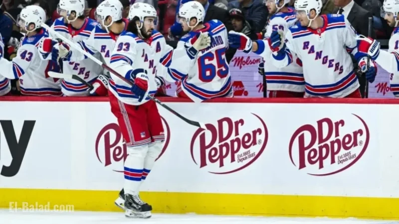 Mika Zibanejad Rises in Rangers Records with Latest Goal in Comeback Season