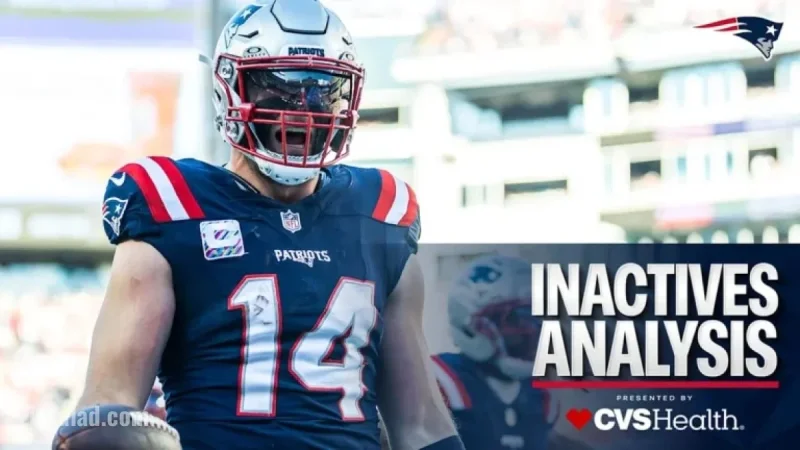 Patriots LB Robert Spillane Active, Three Regulars Return from Injury vs. Bills