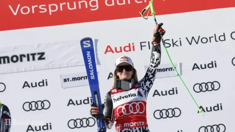 Robinson Triumphs in Her First World Cup Super G Victory