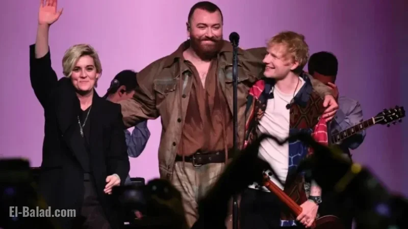 Sam Smith Surprises Brooklyn with Ed Sheeran and Brandi Carlile Duet Debut