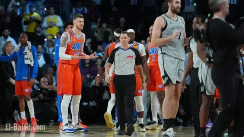 Spurs vs. Thunder: Dramatic NBA Cup Semifinal Decided by Whistles