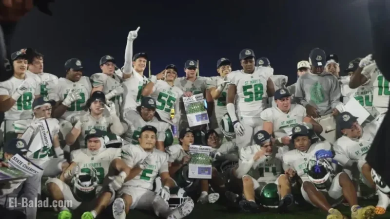 St. Mary’s Triumphs Over Bakersfield Christian in CIF State Championship