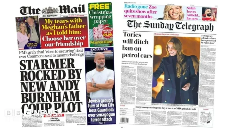 “UK Braces for ‘Flu Tsunami’ Amid Burnham Coup Plot Allegations”