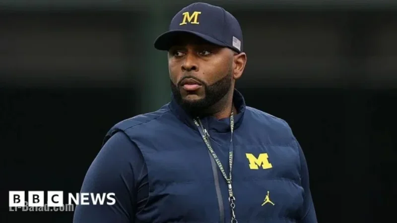 University of Michigan Coach Sherrone Moore Faces Stalking and Home Invasion Charges