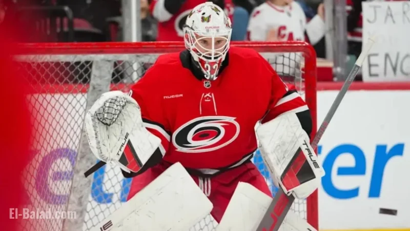 Brandon Bussi Returns; Kotkaniemi, Kochetkov Status Uncertain for Carolina Game