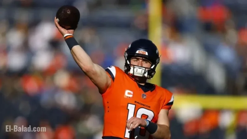 Broncos Secure 7-6 Lead with Bo Nix’s Touchdown Pass