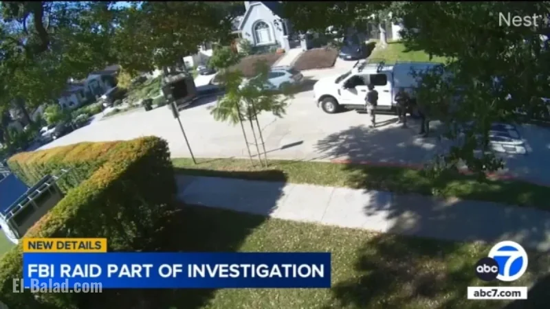 FBI Executes Federal Search Warrant at Glendale Residence