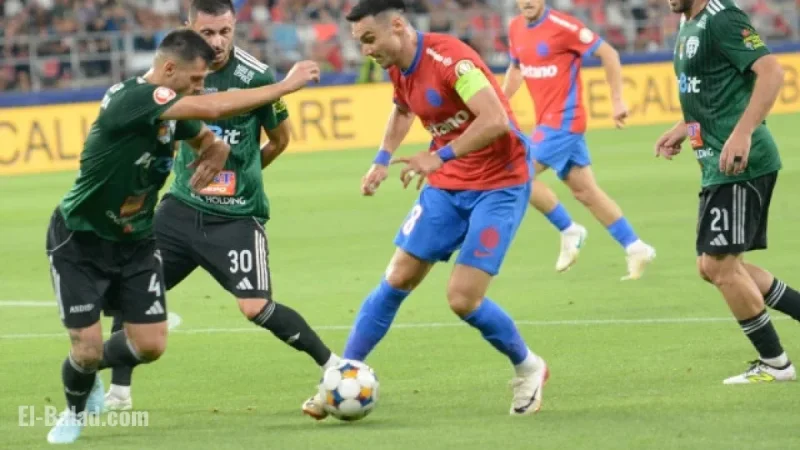 FCSB Dominate Slobozia, Ensuring a Strong Win
