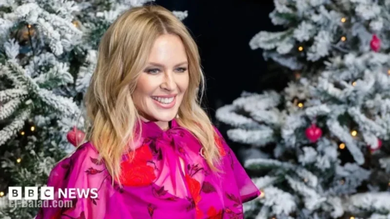 Kylie Tops Chart in Thrilling Christmas Number One Race