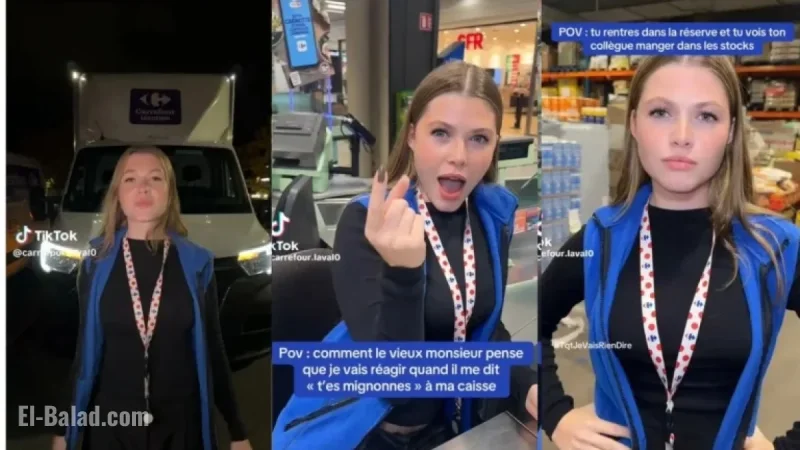Meet Léonie: TikTok’s Rising Cashier Star