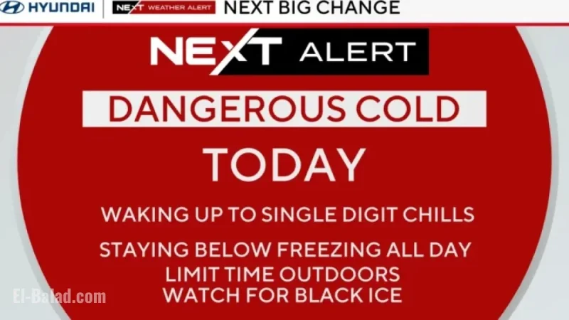 Philadelphia Faces Icy Cold Monday Following Sunday Snowstorm: Weather Forecast