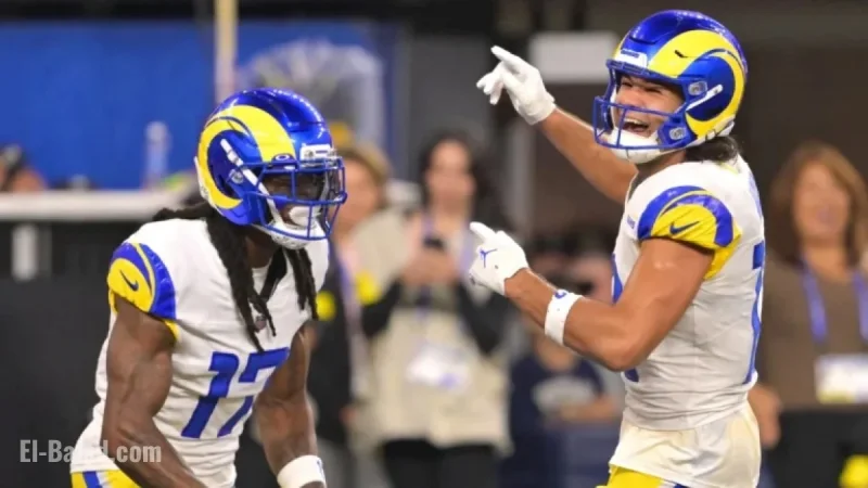 Puka Nacua, Davante Adams Aim for Catch, Touchdown Records This Season