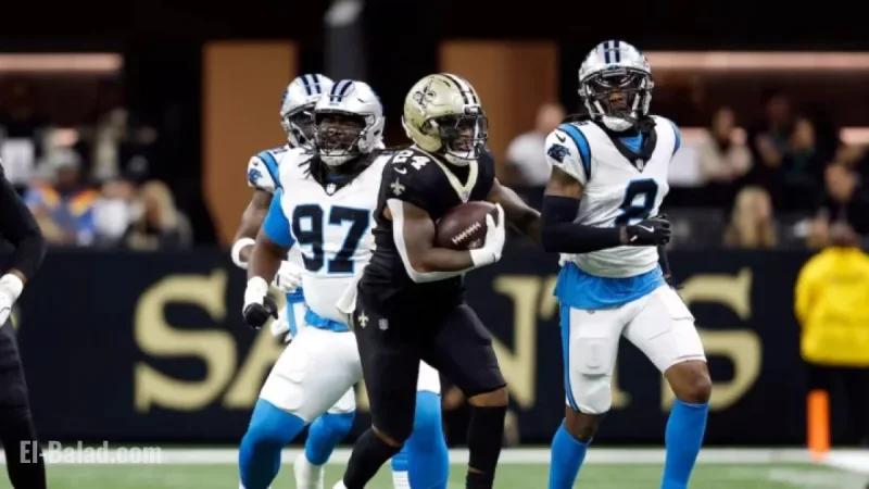 Saints’ RB Devin Neal Injures Hamstring Against Panthers