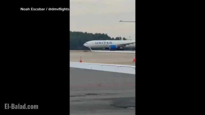 United Airlines Flight 803 Returns Safely to Dulles After Engine Failure