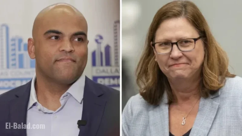 Colin Allred and Julie Johnson Compete for Congressional Seat