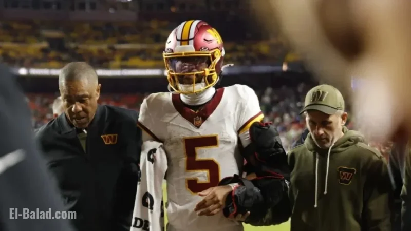 Commanders Shut Down QB Jayden Daniels for Season: Report