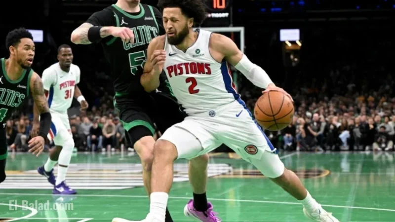 Cunningham Powers Pistons to Victory Over Celtics