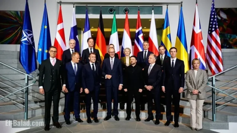 Europeans Pledge Support for Ukraine After Berlin Discussions on Russian Threat