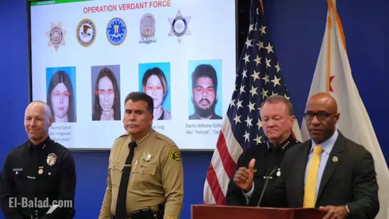 Four Suspects Charged in New Year’s Eve Bomb Plot in Southern California