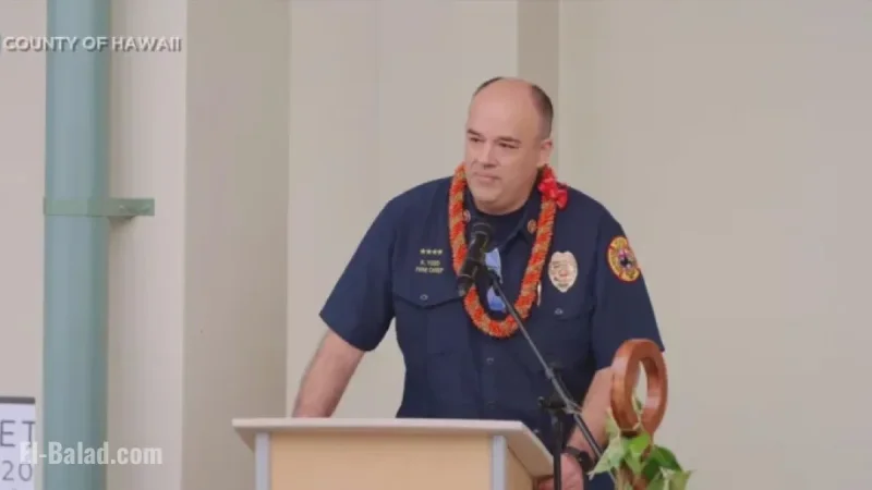 Hawaii County Fire Chief Kazuo Todd Passes Away Unexpectedly at 45