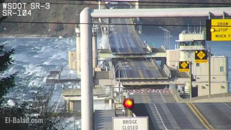 Hood Canal Bridge Closure Monday Afternoon Due to Windy Conditions