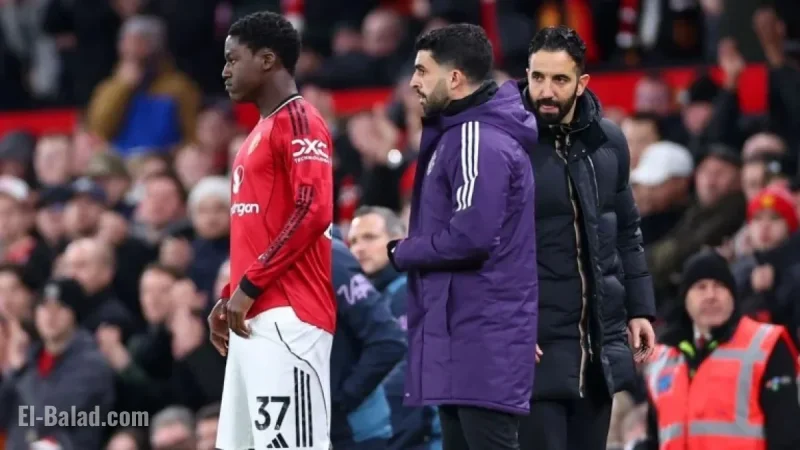 Mainoo’s Brother Sparks Attention with ‘Free Kobbie’ Shirt at OT