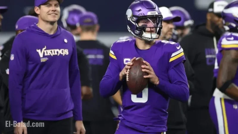 Minnesota Vikings Coach Kevin O’Connell Reacts to J.J. McCarthy’s ‘Griddy’