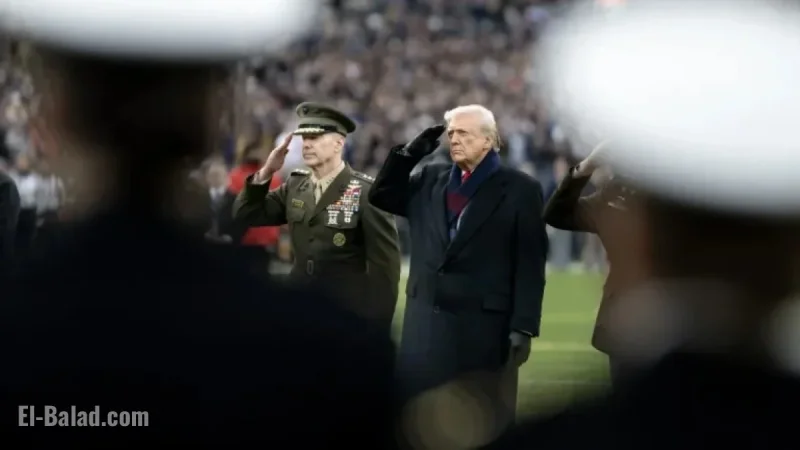 President Trump Joins 126th Army-Navy Game Celebration