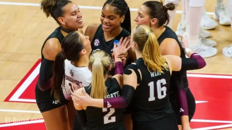 Texas A&M Defeats Nebraska to Reach NCAA Volleyball Final Four
