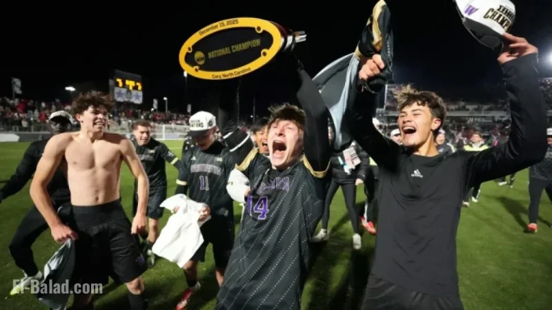 Washington Clinches 3-2 OT Victory Over NC State in College Cup Final