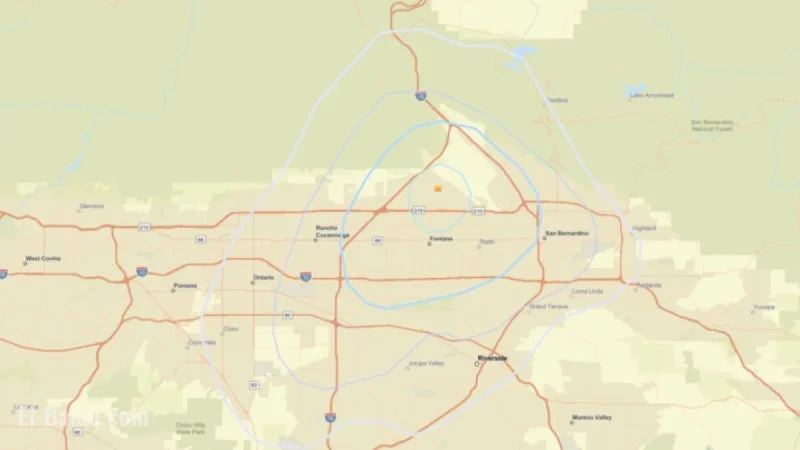 3.1 Magnitude Earthquake Hits Near Devore, San Bernardino County