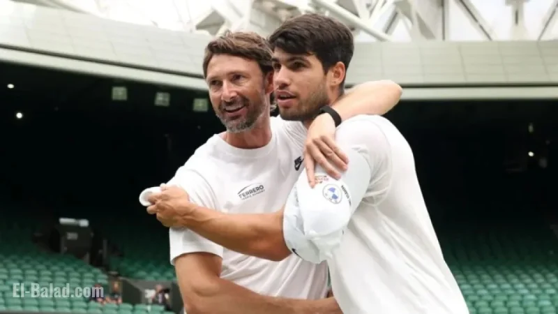 Carlos Alcaraz Ends Partnership with Coach Juan Carlos Ferrero Unexpectedly
