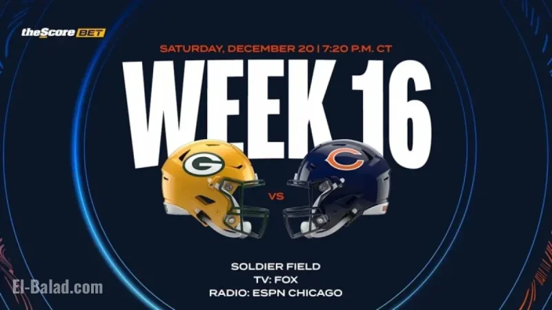Chicago Bears Clash with Green Bay Packers in 2025 Week 16 NFL Showdown