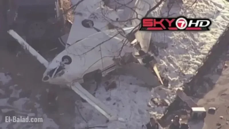 Crews Tackle Small Plane Crash in Nashua, NH
