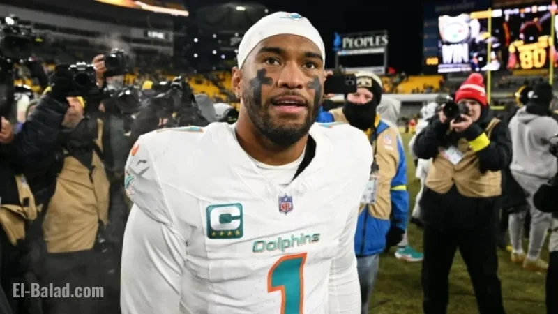 Dolphins Consider Benching Tua Tagovailoa After Loss to Steelers