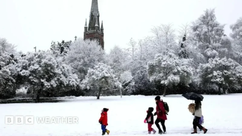 Frequency of White Christmases in Your Area Explored