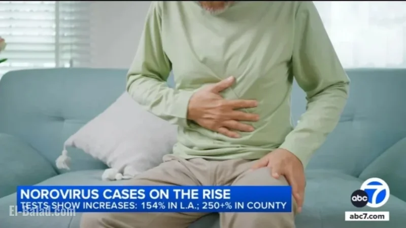 Health Department Reports Surge in Norovirus Cases in Los Angeles County