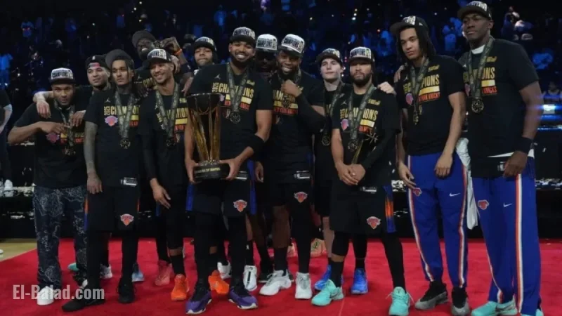Knicks Won’t Display NBA Cup Banner at Madison Square Garden: Sources