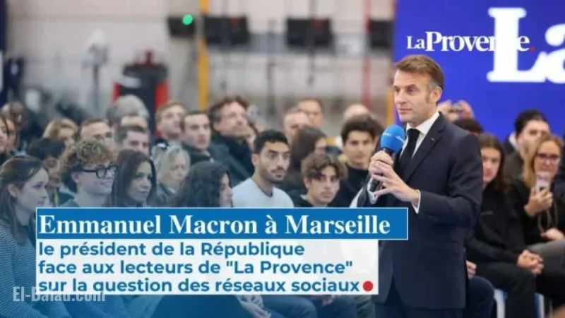 Macron in Marseille: Tackling Drug Trafficking and Touring Baumettes Prison