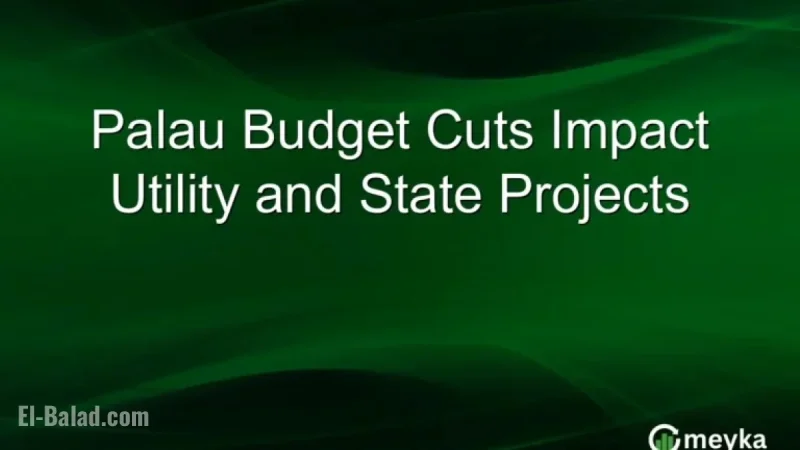 Palau Budget Reductions Affect Utilities and State Projects