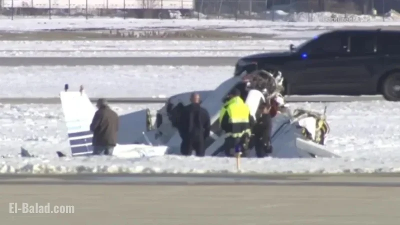 Plane Crashes Post-Takeoff at DuPage Airport; Two Aboard