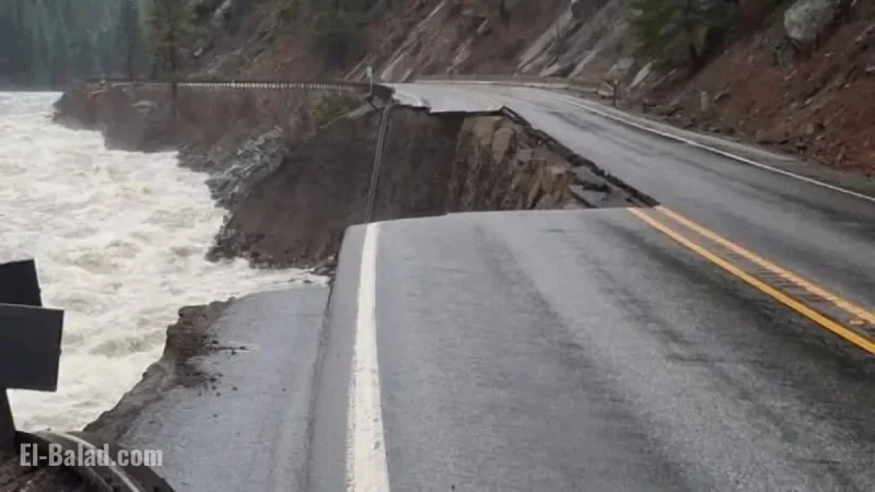 Storm Damage Shuts Highway 2 for Months