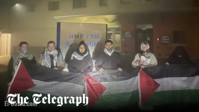 Zarah Sultana Vows Vigil Outside Prison for Hunger Striker’s Treatment