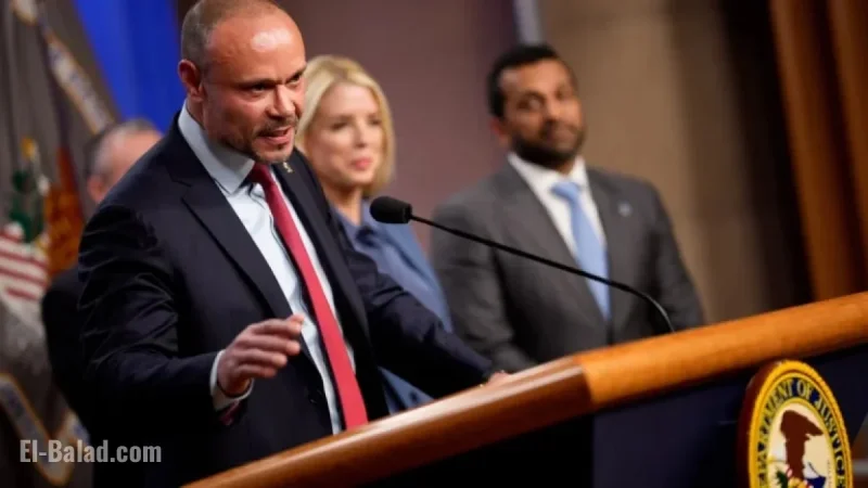 FBI Deputy Director Dan Bongino Resigns Effective January: NPR
