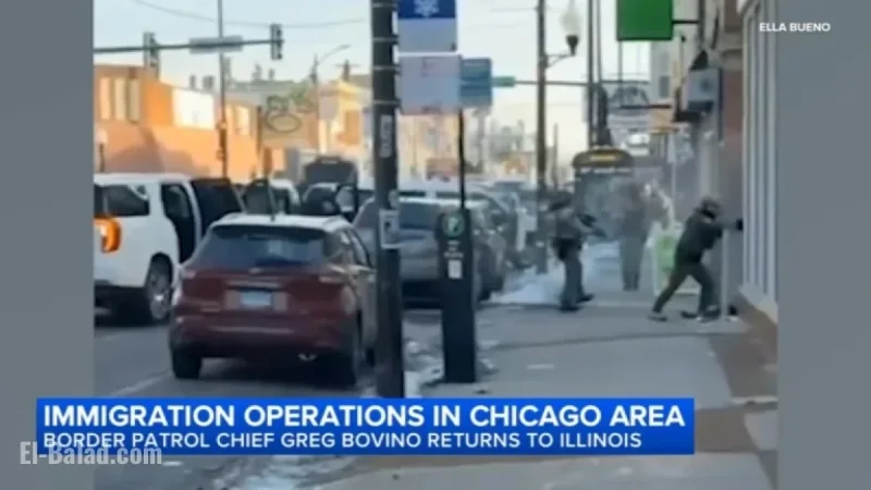 Immigration Arrests Filmed in Chicago Amid Border Patrol Chief Bovino’s Return