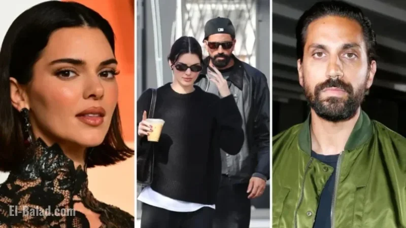 Kendall Jenner Poses with Swedish Designer Ben Gorham