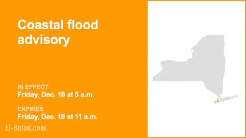 Richmond and Kings Counties Face Coastal Flood Advisory Friday