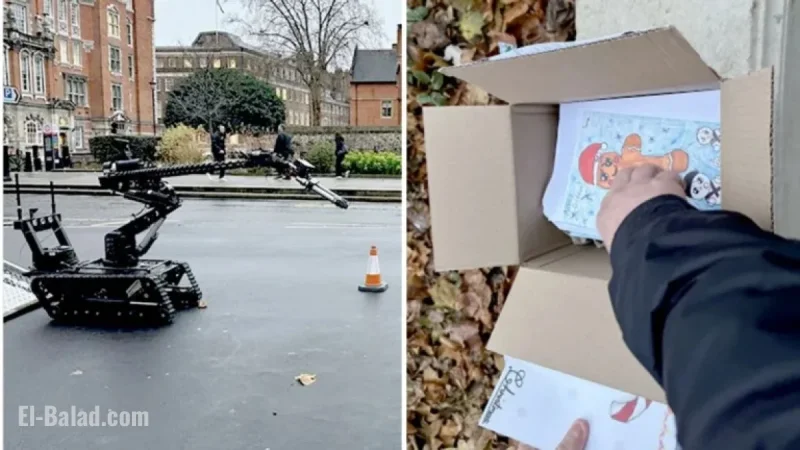 Robot Deployed to Parliament for Suspicious Christmas Card Package Investigation